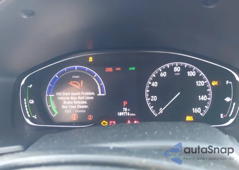 2019 Honda Accord Hybrid from USA, damaged, VIN 1HGCV3F15KA006035